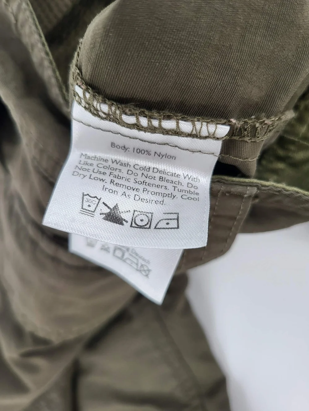 Eddie Bauer Olive Green Men's Cargo Pants